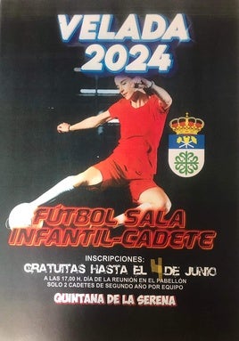 Anunciado el torneo de fútbol sala infantil-cadete