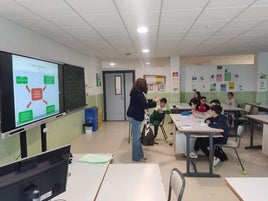 Charla de prevención en el IES Quintana sobre trastornos en las conductas alimenticias