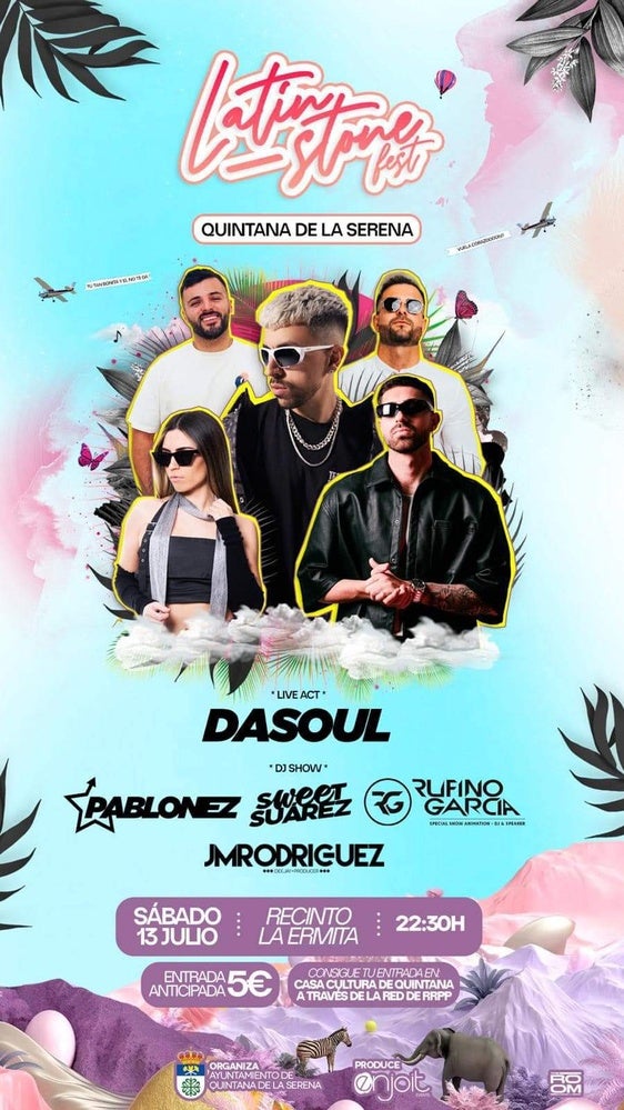 Dasoul encabeza el cartel del Festival Latin Stone Fest