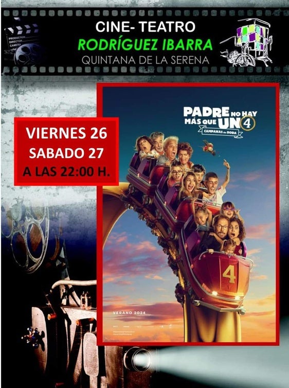 Doble sesión de 'Padre no hay más que uno 4' en el Cine Teatro Rodríguez Ibarra