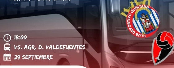 El CD Quintana visita Valdefuentes con el objetivo de conseguir la primera victoria del curso