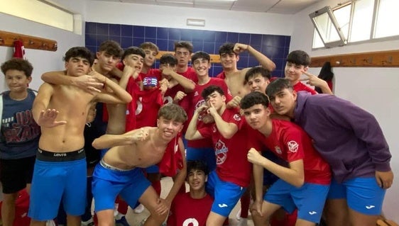 Victoria a domicilio del CD Quintana Juvenil