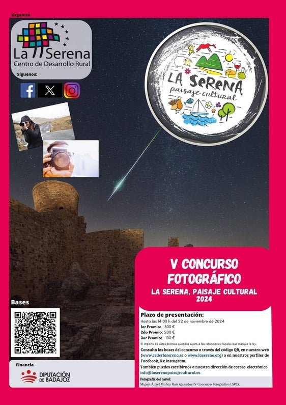 Mancomunidad anuncia el 'V Concurso Fotográfico La Serena, Paisaje natural'