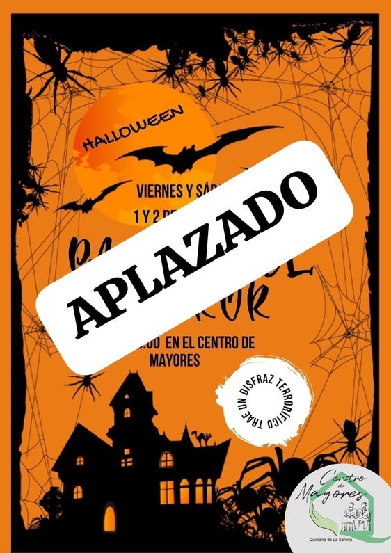 El Centro de Mayores aplaza el pasaje del terror de Halloween