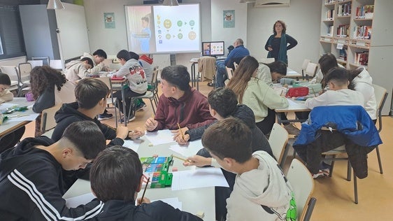 Taller en el IES Quintana de Escritura Creativa