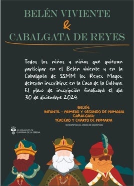 Inscripciones abiertas para participar en la Cabalgata de los Reyes Magos de 2025
