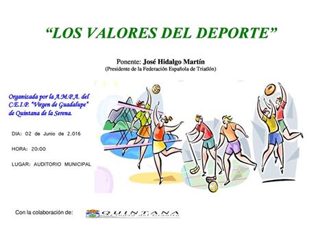 La AMPA imparte este jueves 2 de junio una charla acerca de los valores del deporte