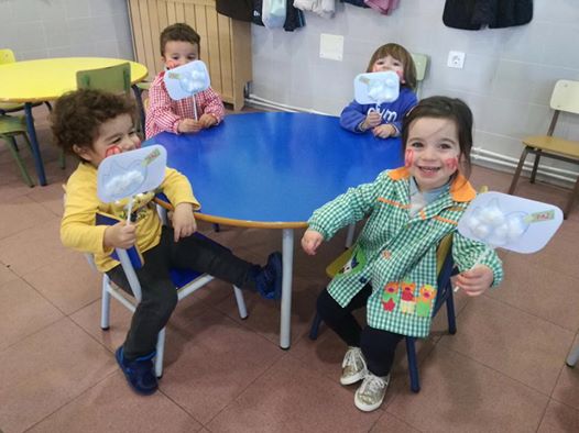 Los alumnos de la guardería celebraron el Día de la Paz