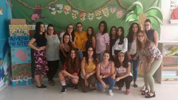 La clase de segundo año del Ciclo Formativo 
