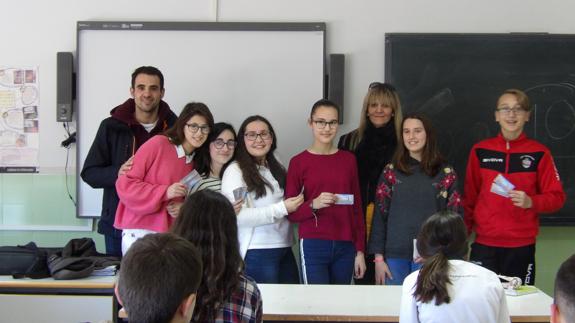 Alumnos del IES Quintana premiados por una iniciativa saludable de mancomunidad