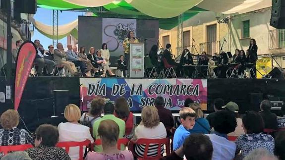 La intervención de la consejera, Begoña García 