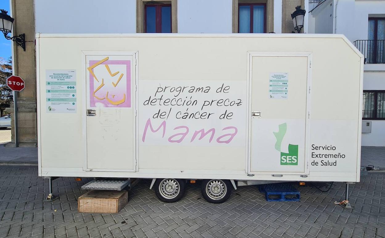 Unidad móvil que podrá encontrarse en el Parque de España 