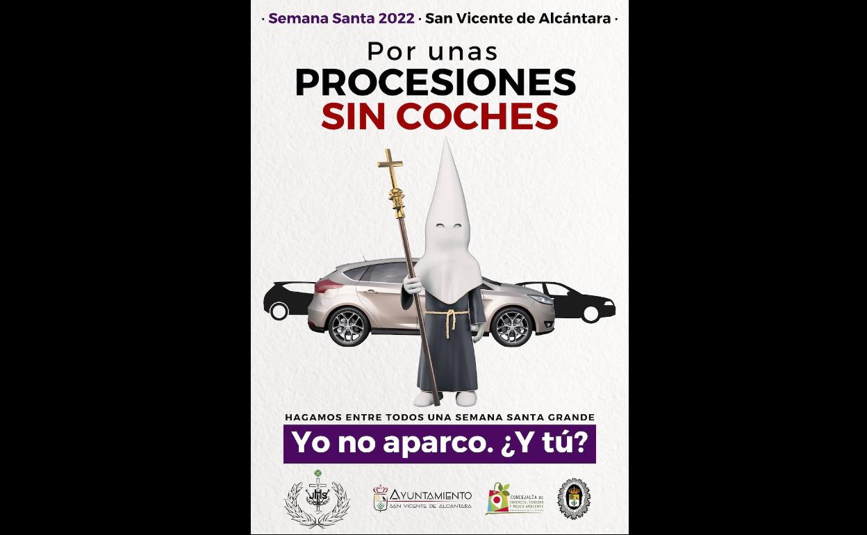 San Vicente de Alcántara busca unas procesiones sin coches aparcados