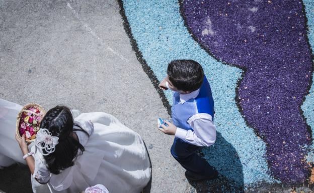 Imagen principal - Corpus Christi: un arte efímero