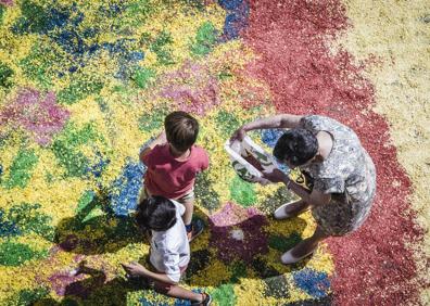 Imagen secundaria 1 - Corpus Christi: un arte efímero