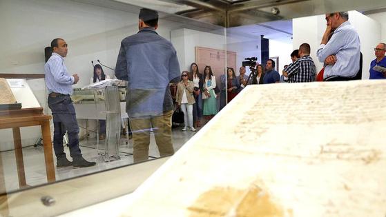 San Vicente forma parte de la exposición 'Pasado, presente y futuro de nuestro patrimonio documenal'