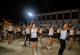 Actuación del 'Movimiento Fit Dance' el año pasado.