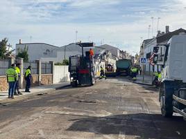 Renovación del firme.