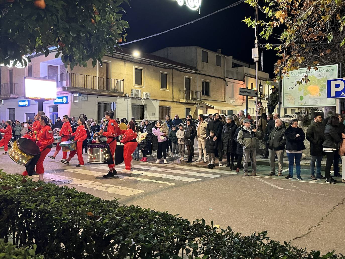 San Vicente recibe la visita de los Reyes Magos