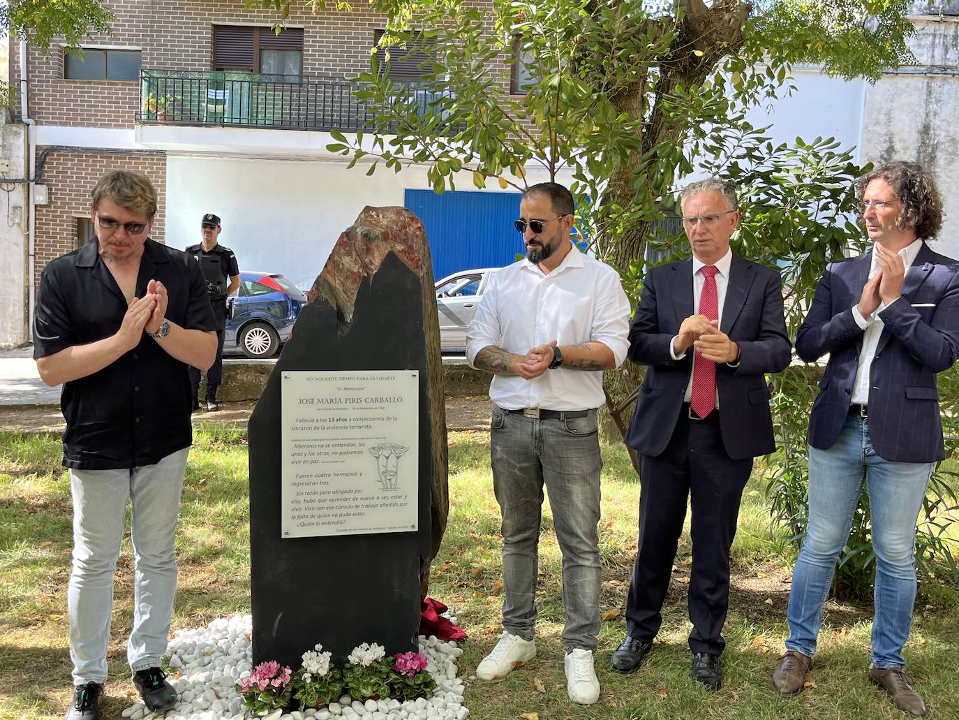 Imágenes del acto celebrado en memoria de Jose María Piris (I)