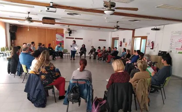 Asamblea de la Plataforma del Voluntariado de Mérida.