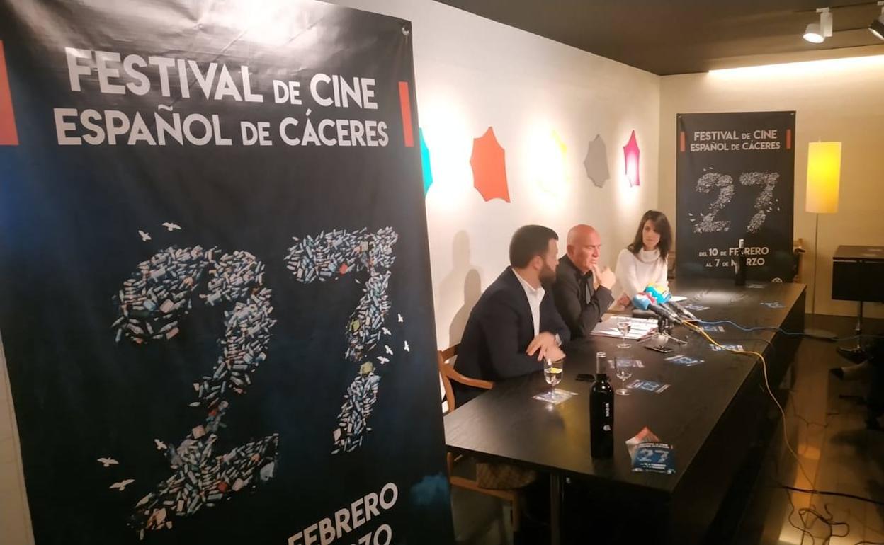 Presentación de la edición número 27 del Festival de cine de Cáceres:: 