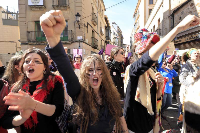 Manifestación en Cáceres. 