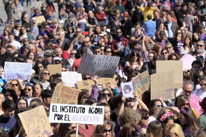 Manifestación en Cáceres. 