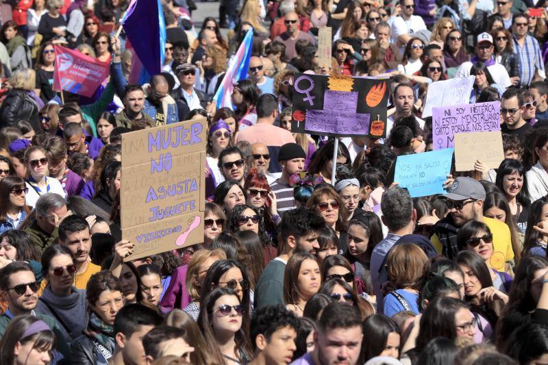 Manifestación en Cáceres. 