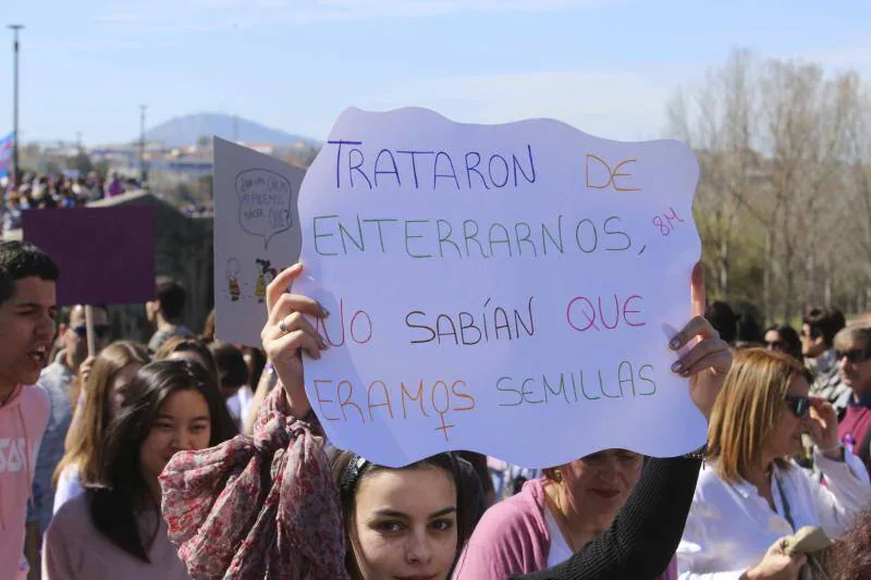 Manifestación en Mérida. 