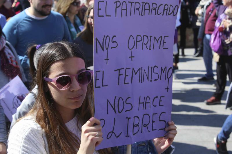 Manifestación en Mérida. 