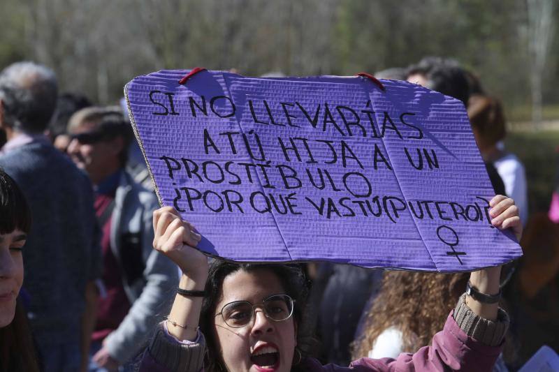 Manifestación en Mérida. 