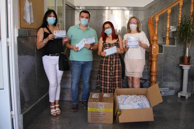 Donan 4.000 mascarillas a ActúaQuintana