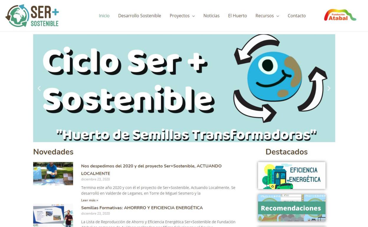 Fundación Atabal anima a reducir el consumo energético para fomentar la sostenibilidad