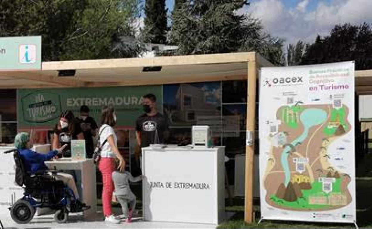 Punto de Información del evento 'Turismo para un Crecimiento Inclusivo' 