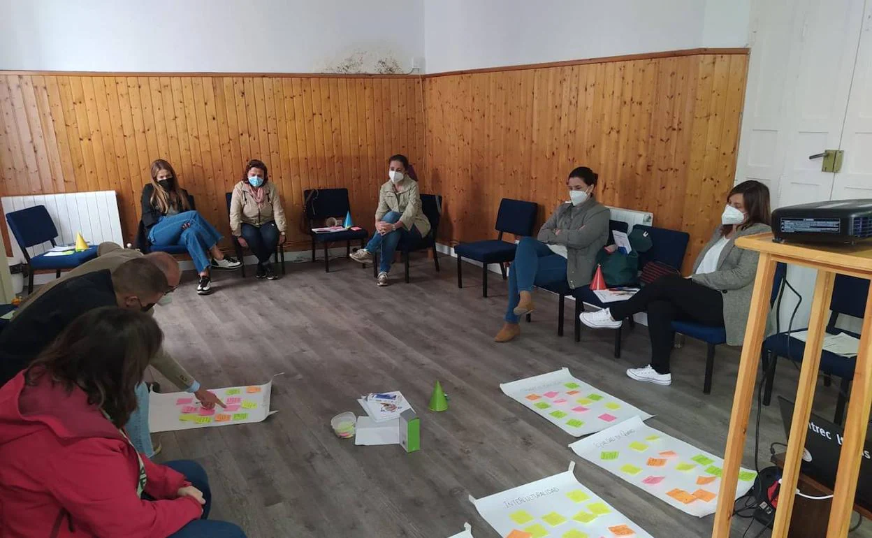 Participantes de la Red Solidaria de Profesorado de Extremadura. 