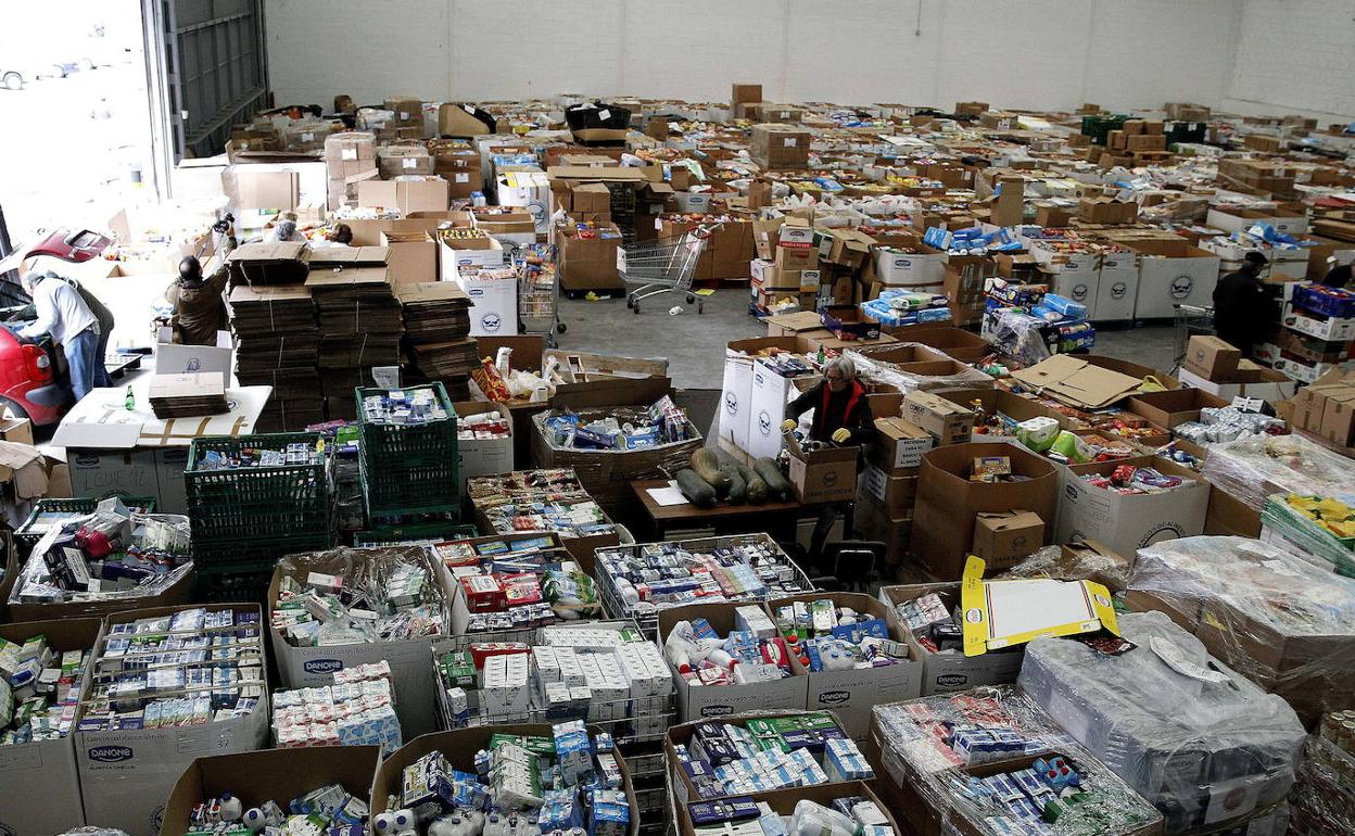 El Banco de Alimentos de Badajoz agradece a los colegios de la provincia la donación de 9.000 kilos de productos alimenticios