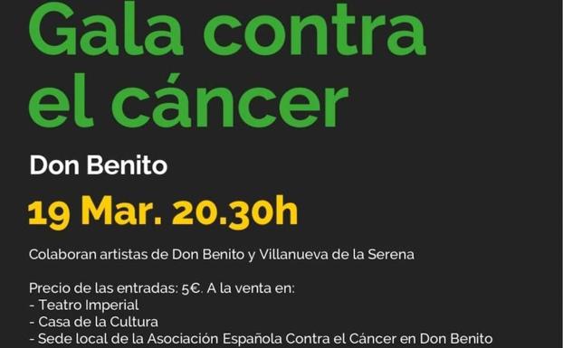 Música contra el cáncer en Don Benito