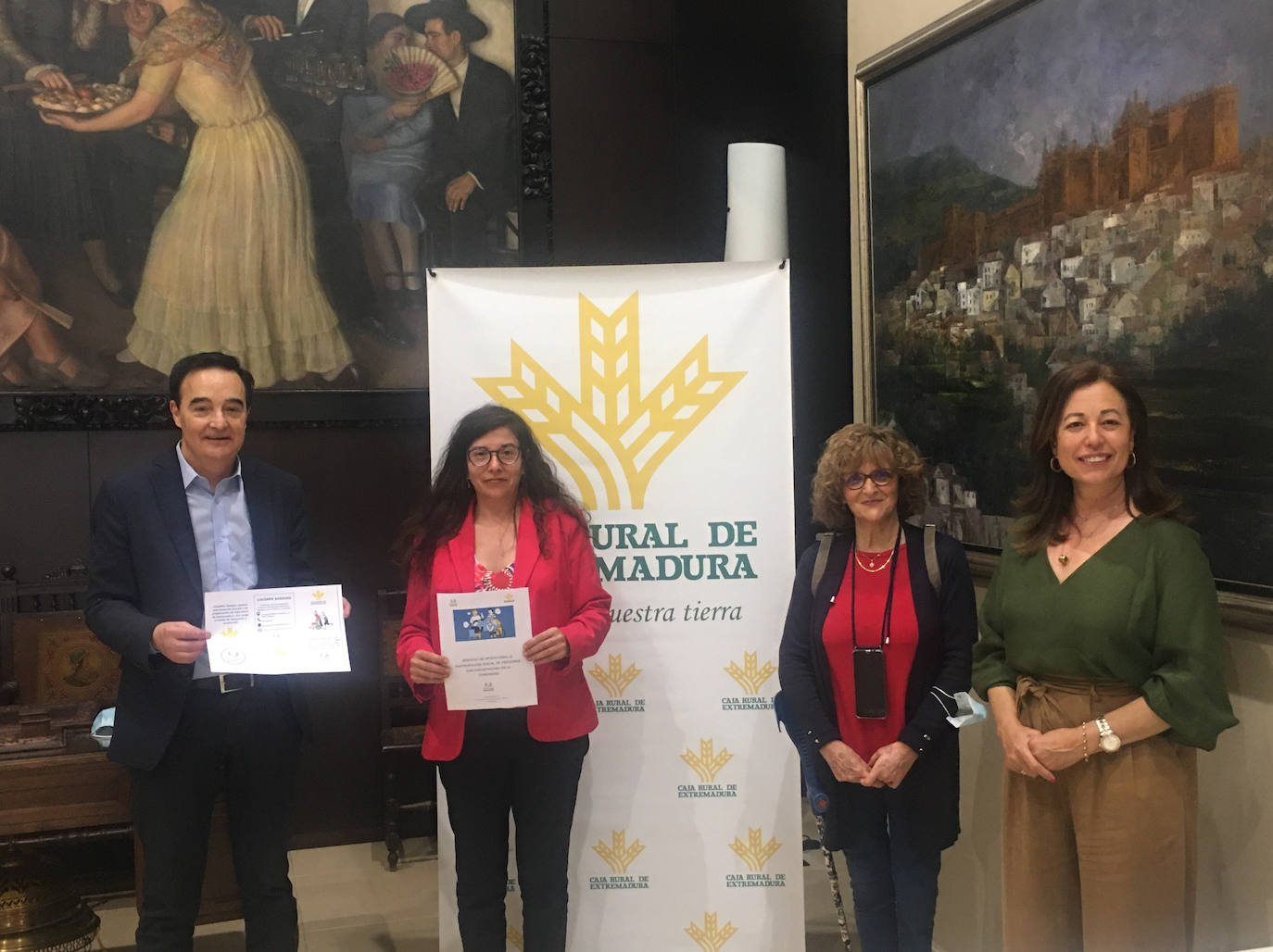  Acuerdo para la ejecución del proyecto de Caja Rural y Cocemfe Badajoz.