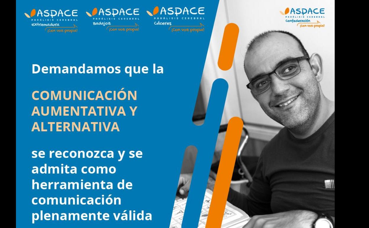 Aspace reclama que la comunicación de las personas con parálisis cerebral se reconozca en las leyes para garantizar su inclusión social