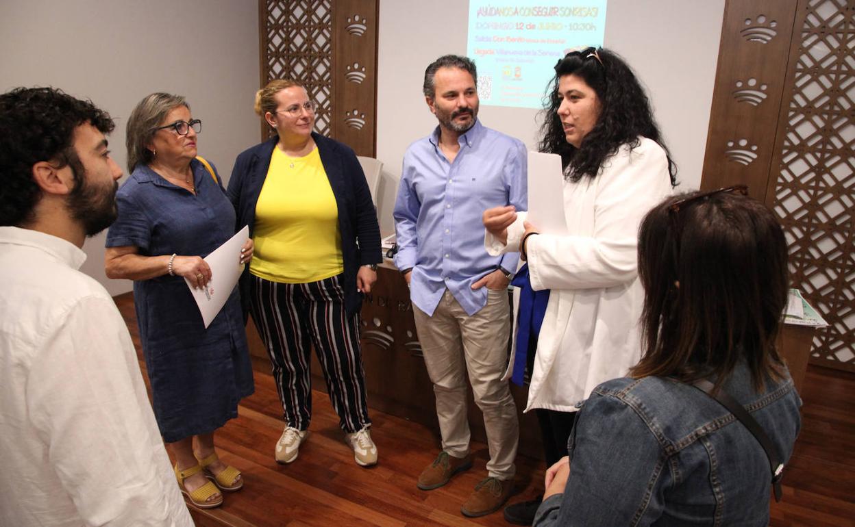 AOEX y la R.U. Hernán Cortés «juntos de la mano» en la 2ª marchasolidaria