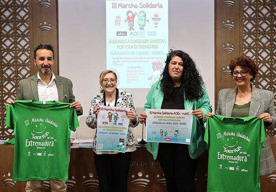 Presentación de la marcha 'Ayúdanos a conseguir Sonrisas'. CEDIDA