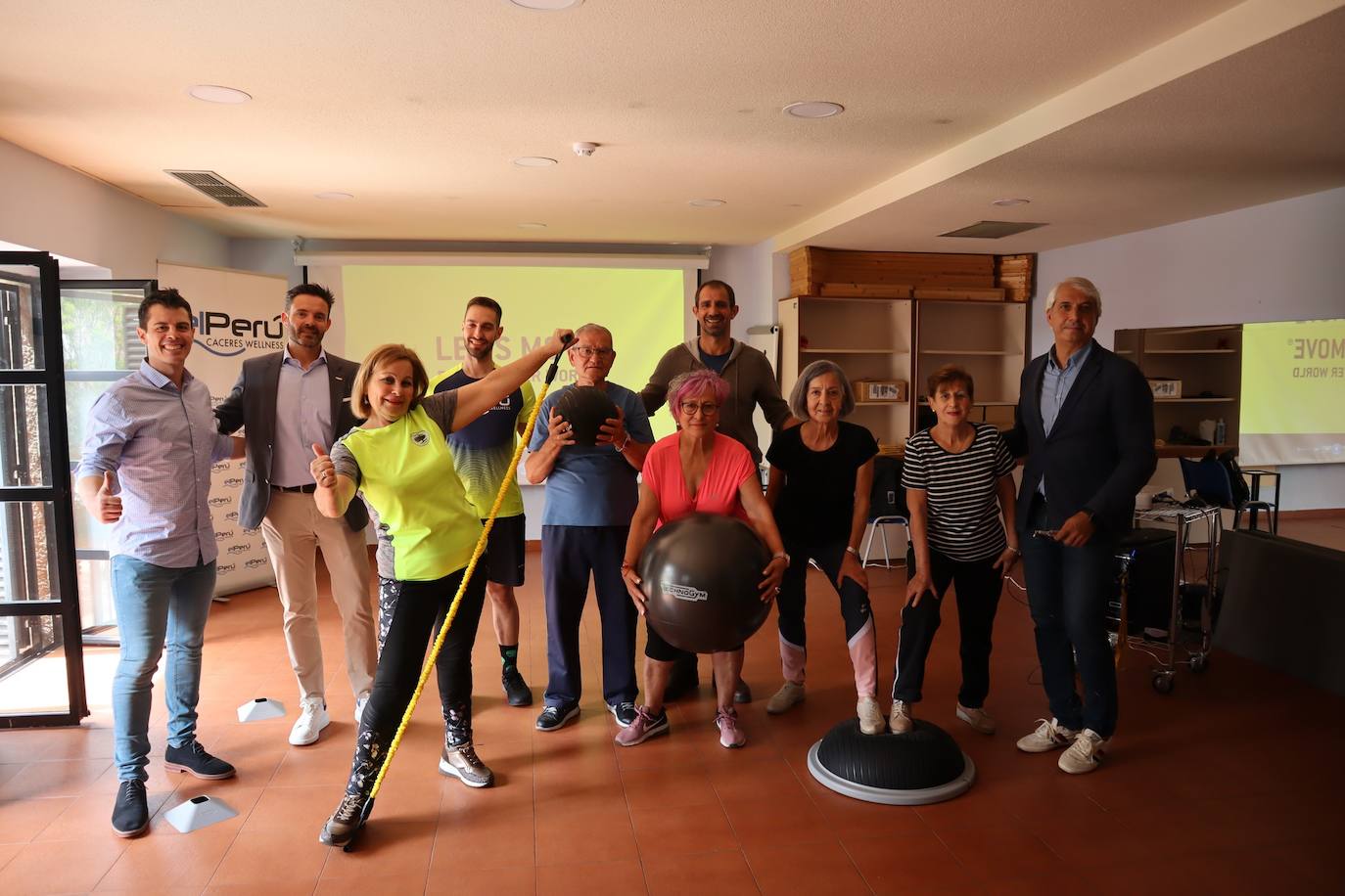Nuevo equipamiento deportivo para centro de mayores de la Plaza Mayor de Cáceres