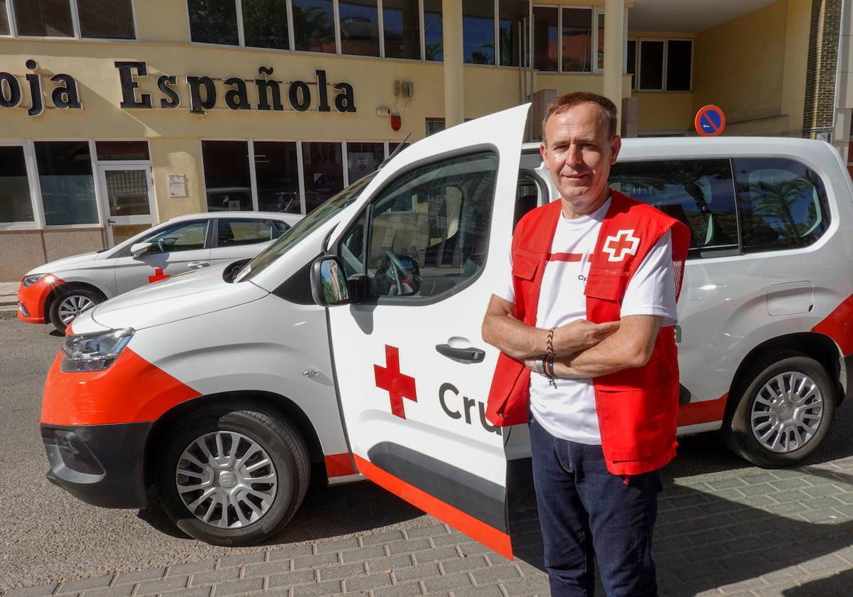 Voluntario de Cruz Roja.