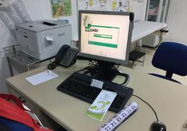 Bucle magnético en el hospital.