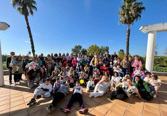 Foto de familia de la Asamblea Rett.