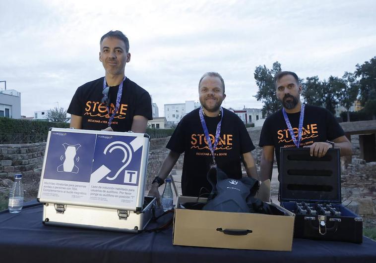 El Stone & Music Festival ofrece 20 bucles magnéticos y cuatro mochilas vibratorias