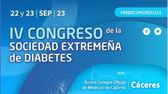 Cáceres acoge esta semana el IV Congreso de la Sociedad Extremeña de Diabetes
