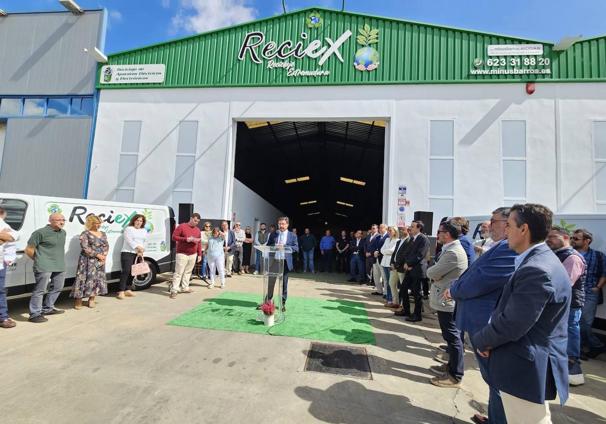 La cooperativa Minusbarros pone en marcha el proyecto Reciex de gestión de residuos