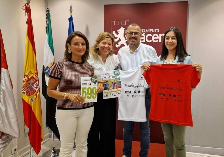 Cáceres acoge este domingo una ruta solidaria a favor de tres asociaciones